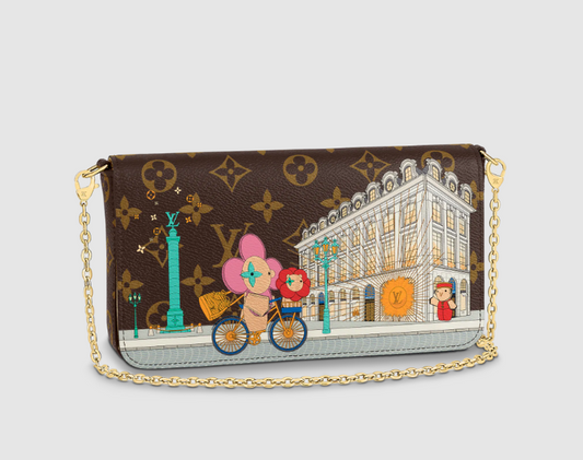 Louis Vuitton Vivienne Holidays Felicie Pochette Crossbody