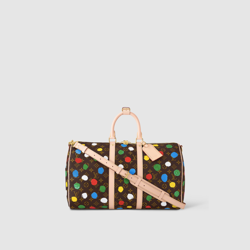 Louis Vuitton Yayoi Kma Keepall Bandouliere 45 Crossbody