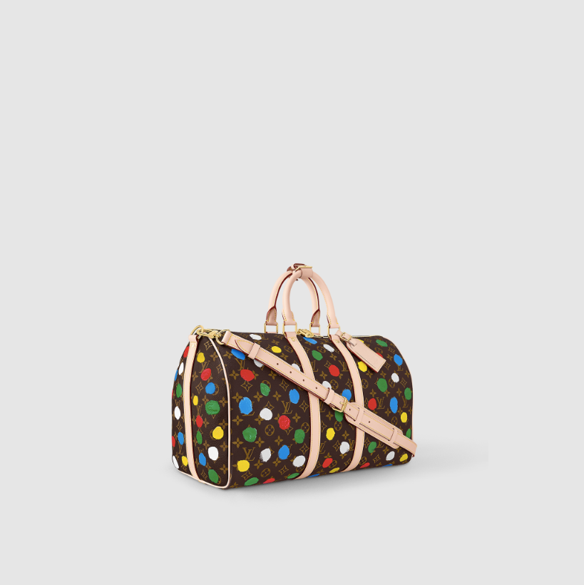 Louis Vuitton Yayoi Kma Keepall Bandouliere 45 Crossbody