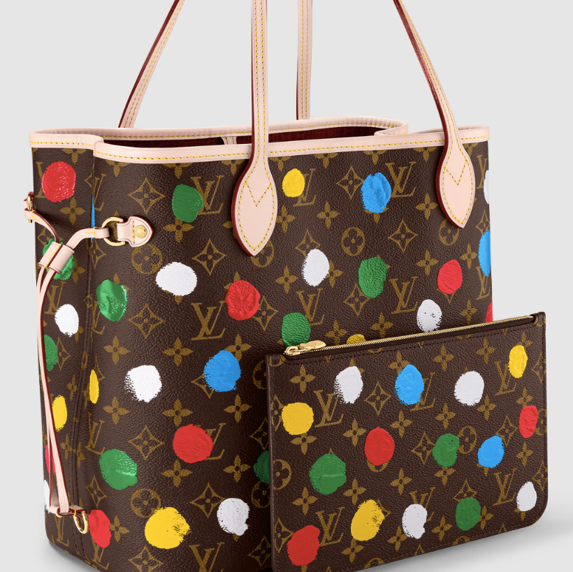 Louis Vuitton Yayoi Kma Neverfull MM Tote