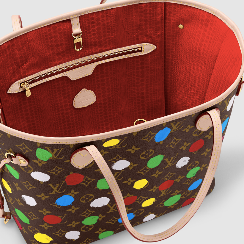 Louis Vuitton Yayoi Kma Neverfull MM Tote
