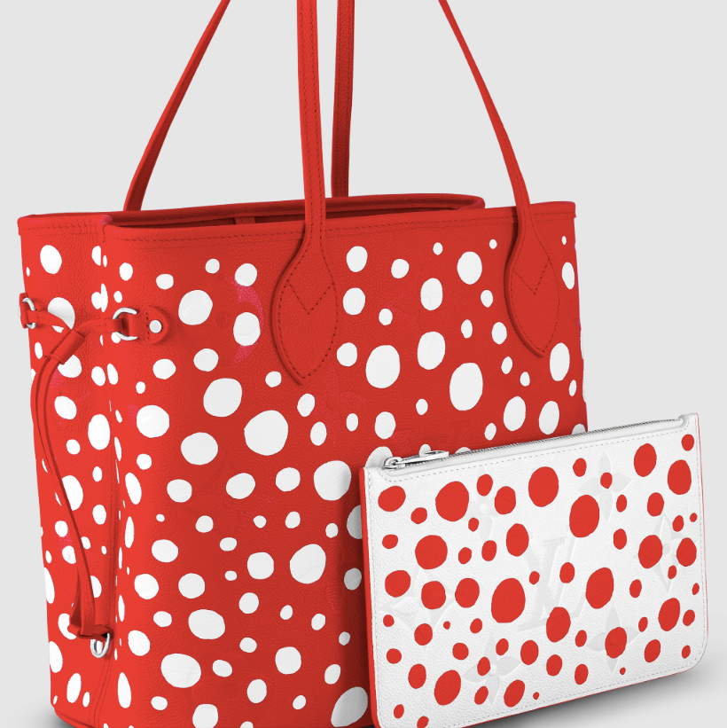 Louis Vuitton Yayoi Kma Neverfull MM Tote