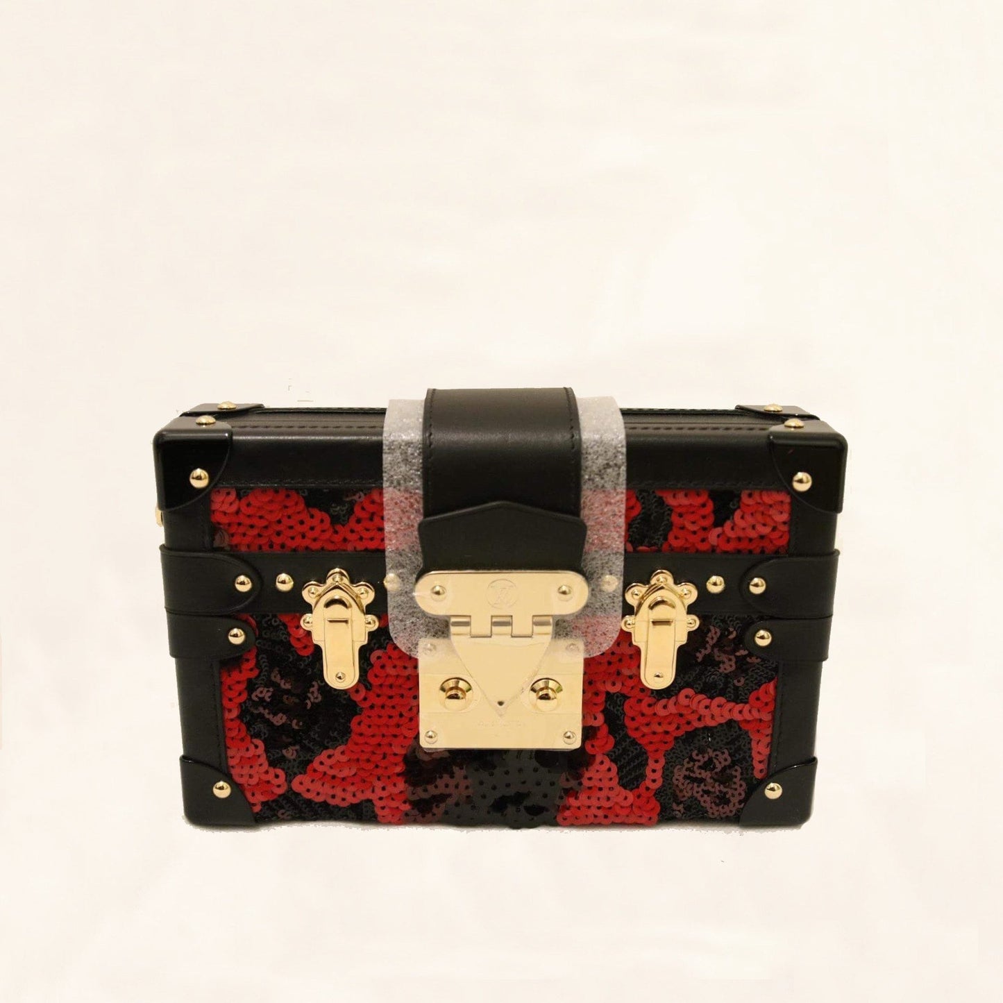 Louis Vuitton | Sequined Petite Malle | One Size Crossbody