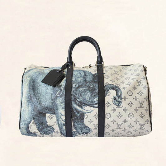 Louis Vuitton | Dune Savane Monogram Chapman Brother's Keepall | 45 Crossbody