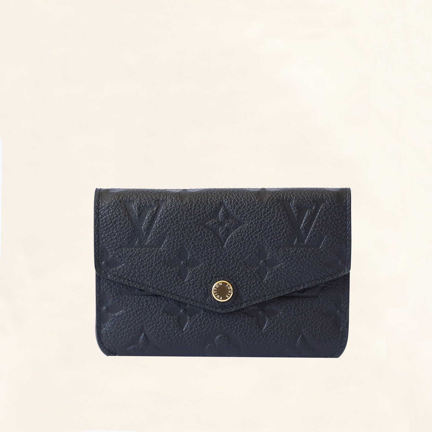 Louis Vuitton | Black Empreinte Coin/Key Pouch | One-Size