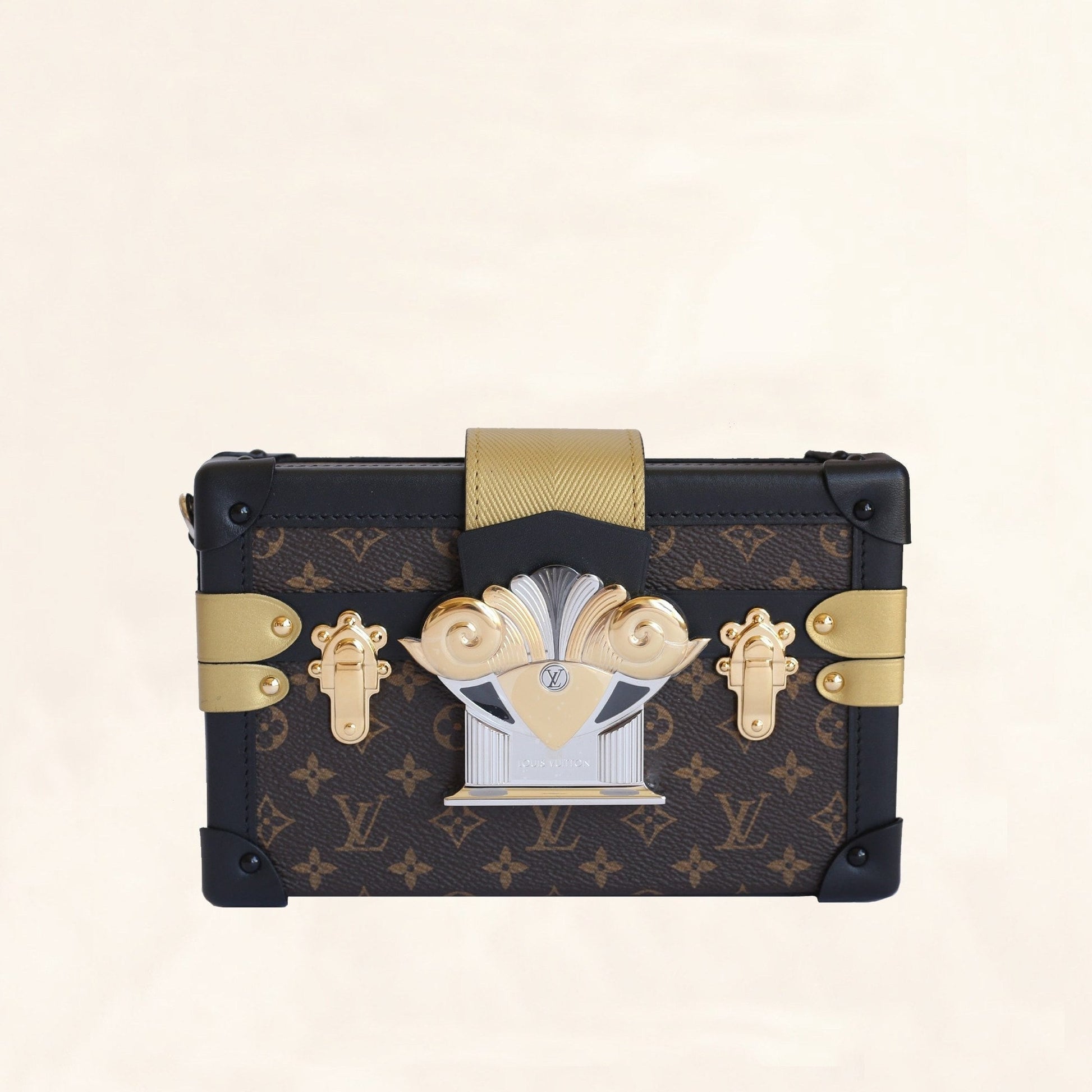 Louis Vuitton | Embellished Monogram Petite Malle Crossbody
