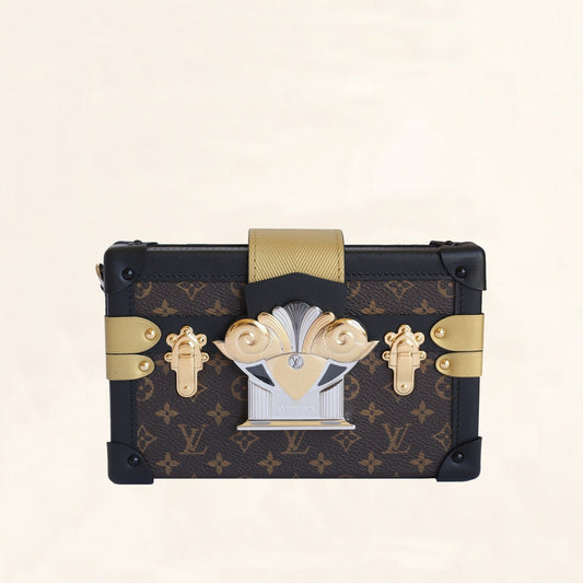 Louis Vuitton | Embellished Monogram Petite Malle Crossbody