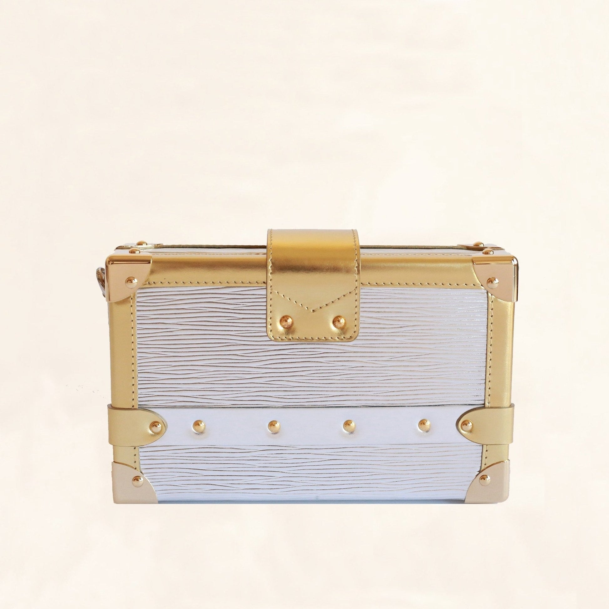 Louis Vuitton | Metallic Petite Malle Crossbody