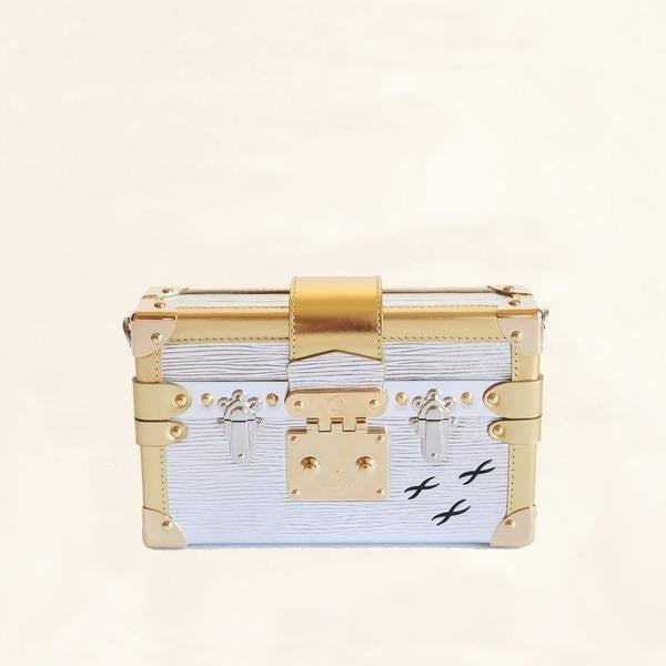 Louis Vuitton | Metallic Petite Malle Crossbody