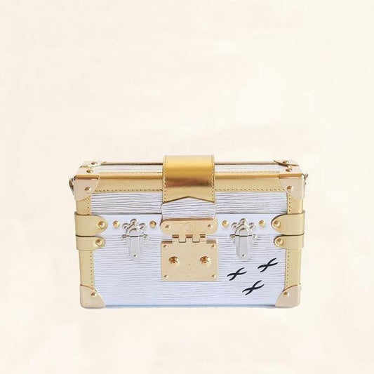 Louis Vuitton | Metallic Petite Malle Crossbody