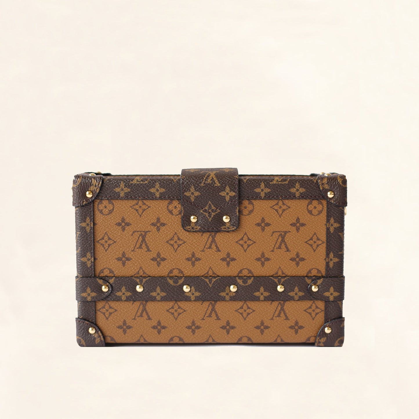 Louis Vuitton | Monogram Reverse Canvas Petite Malle | OS Crossbody