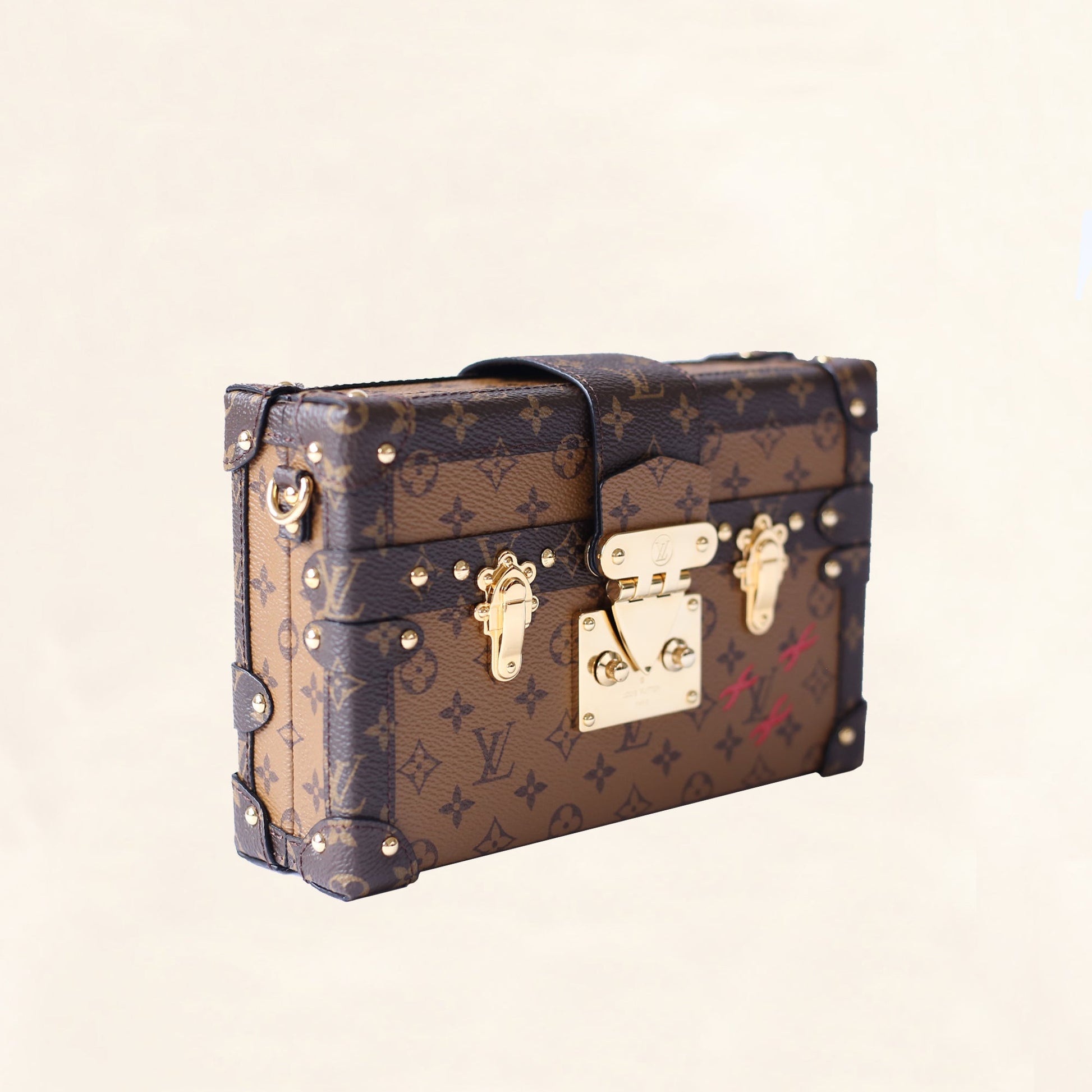 Louis Vuitton | Monogram Reverse Canvas Petite Malle | OS Crossbody