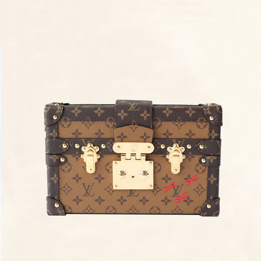 Louis Vuitton | Monogram Reverse Canvas Petite Malle | OS Crossbody