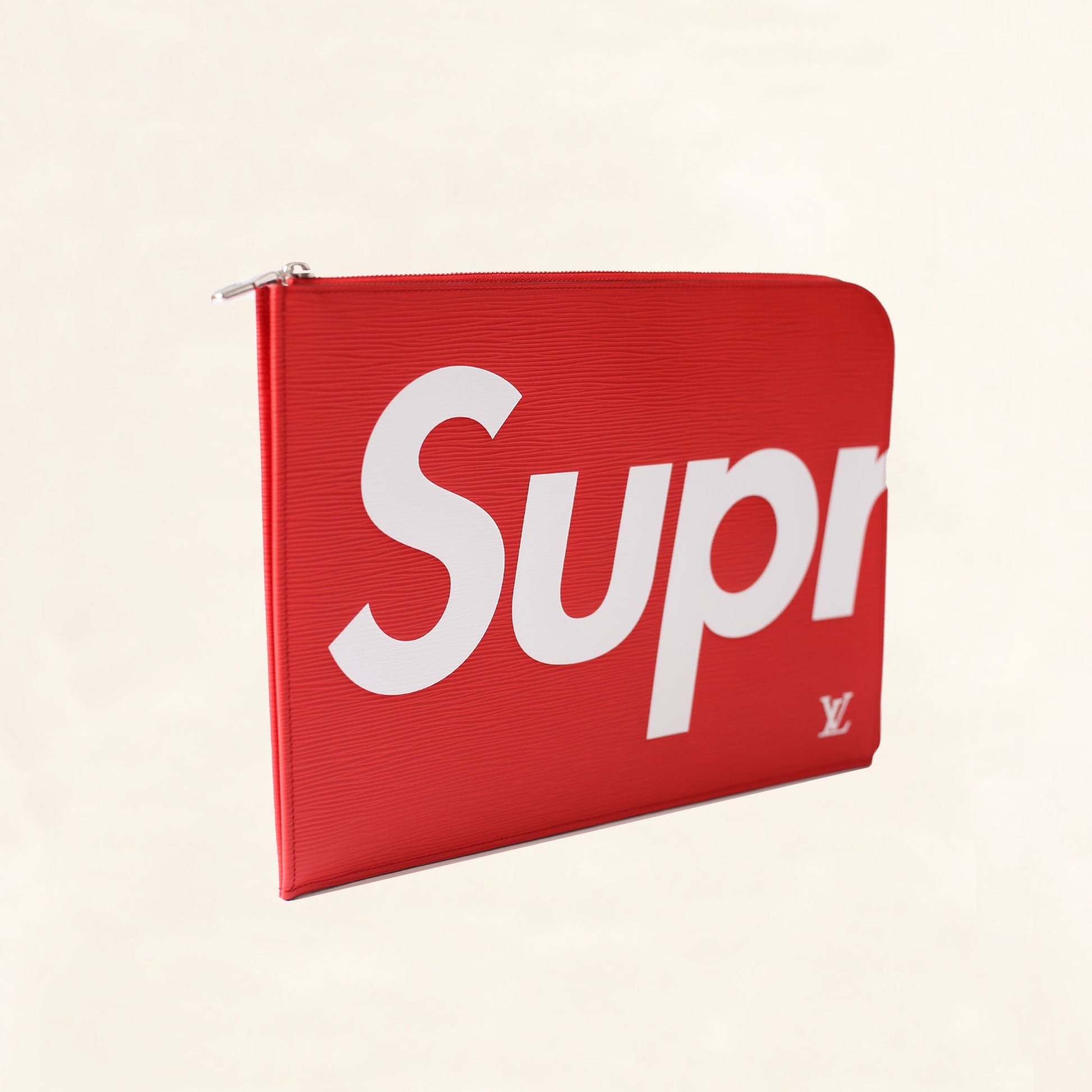 Louis Vuitton Supreme Red Epi Pochette Jour GM Crossbody