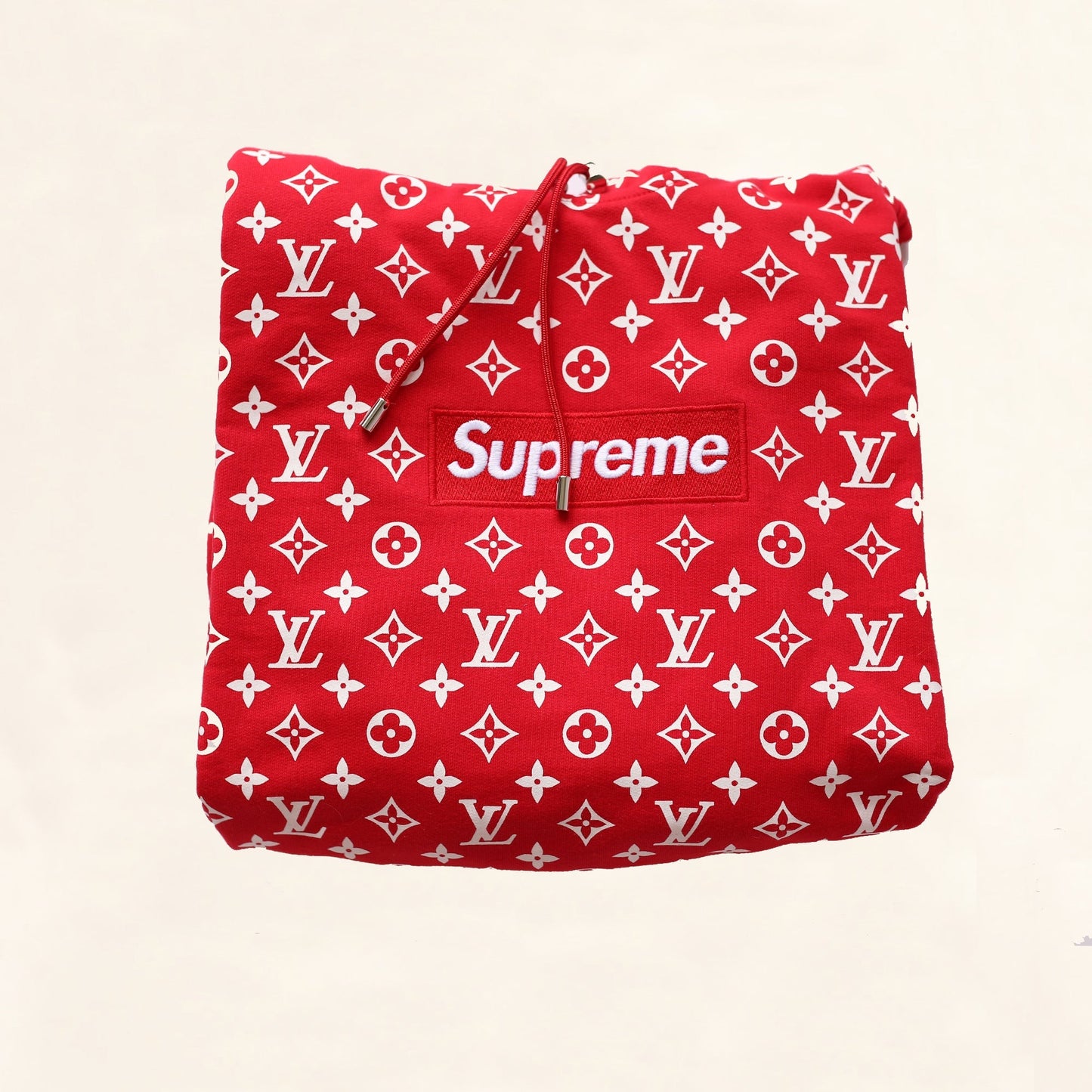 Louis Vuitton Supreme Logo Box Hoodie Monogram Crossbody