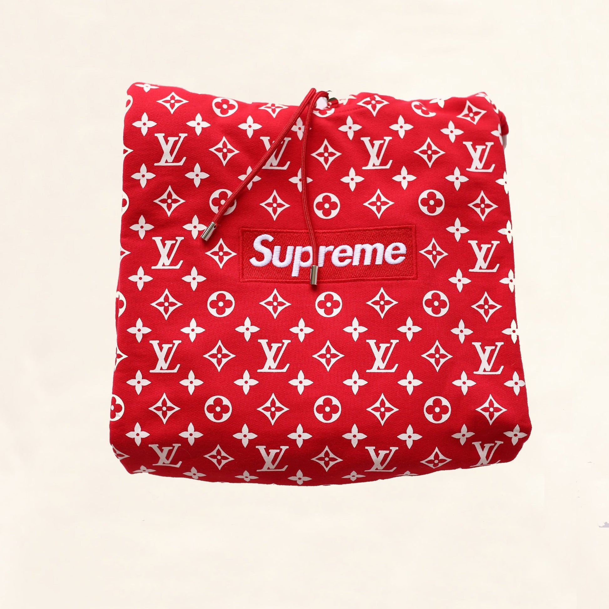 Louis Vuitton Supreme Logo Box Hoodie Monogram Crossbody