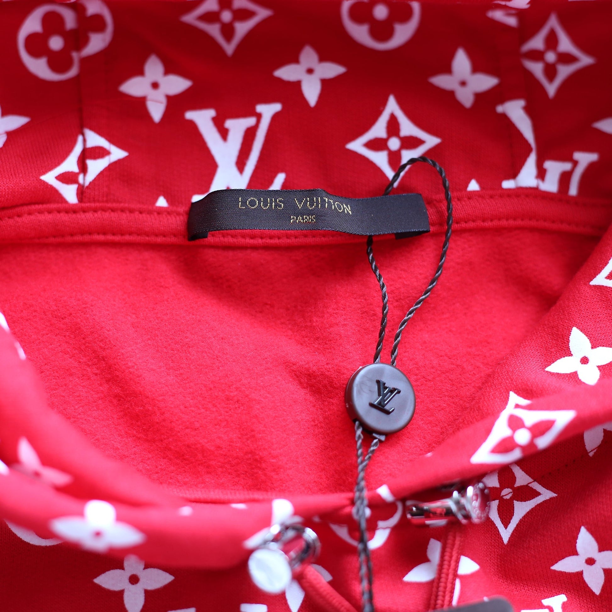 Louis Vuitton Supreme Logo Box Hoodie Monogram Crossbody