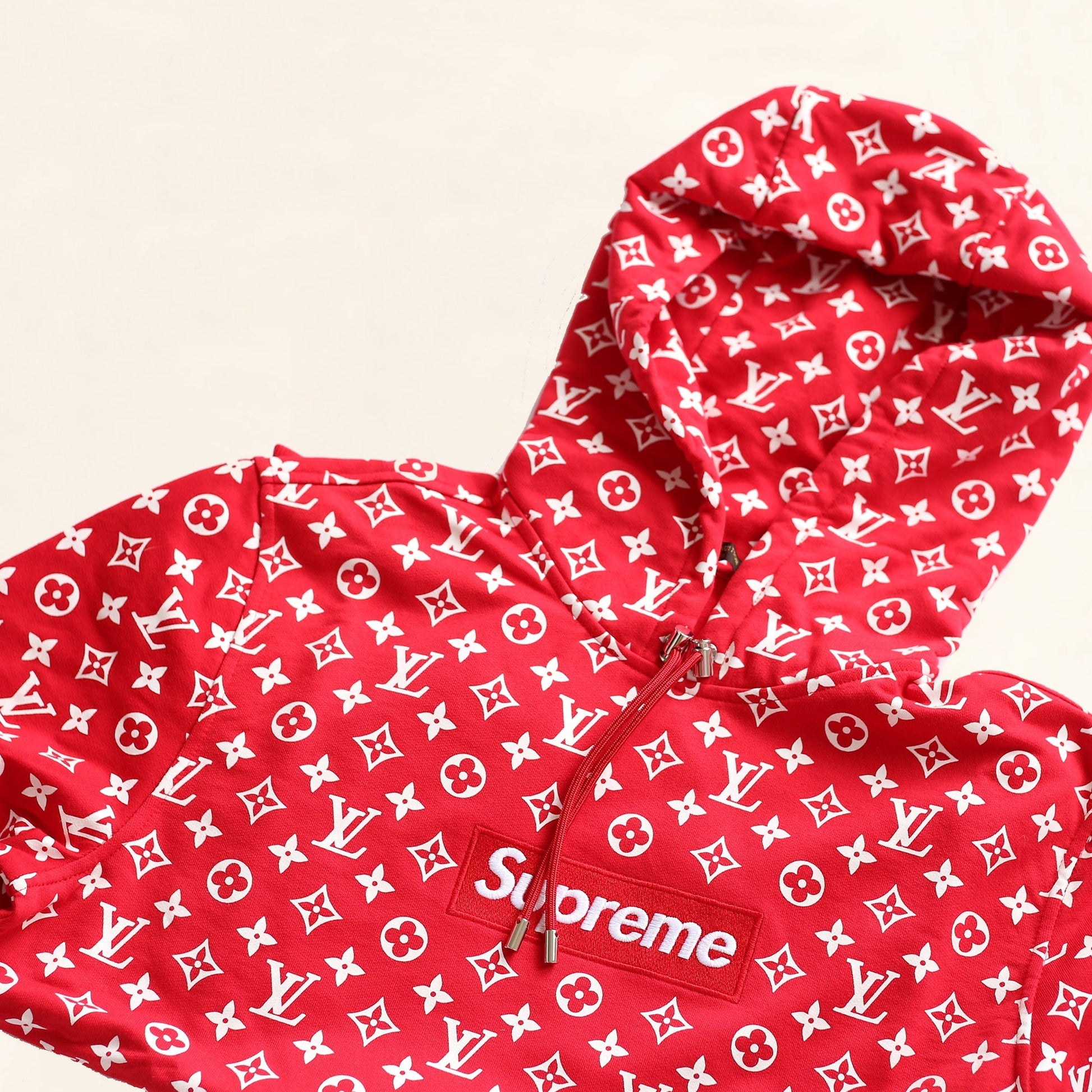 Louis Vuitton Supreme Logo Box Hoodie Monogram Crossbody