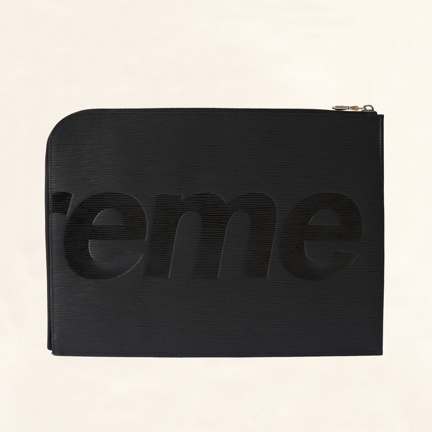 Louis Vuitton | Supreme Black Epi Pochette Jour | GM Crossbody