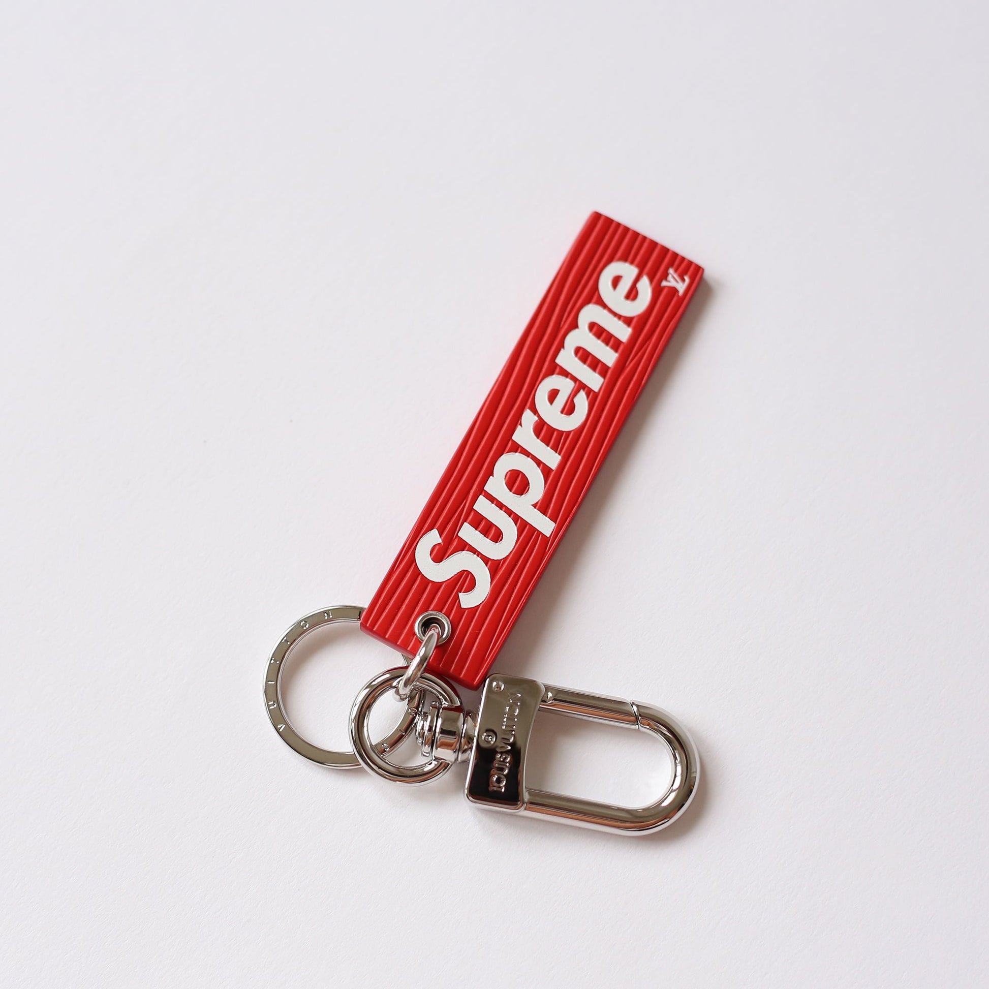 Louis Vuitton | Supreme Downtown Tab Key Holder | Red Crossbody