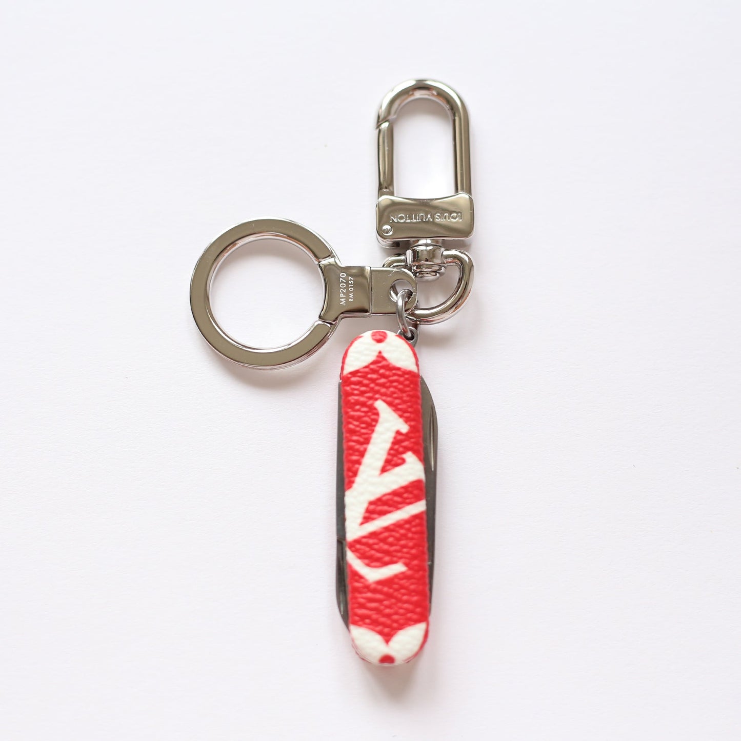Louis Vuitton | Supreme Pocket Knife Charm | Red Crossbody