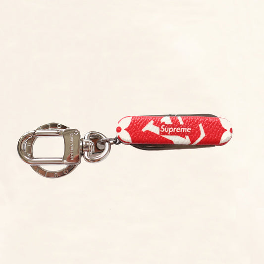 Louis Vuitton | Supreme Pocket Knife Charm | Red Crossbody