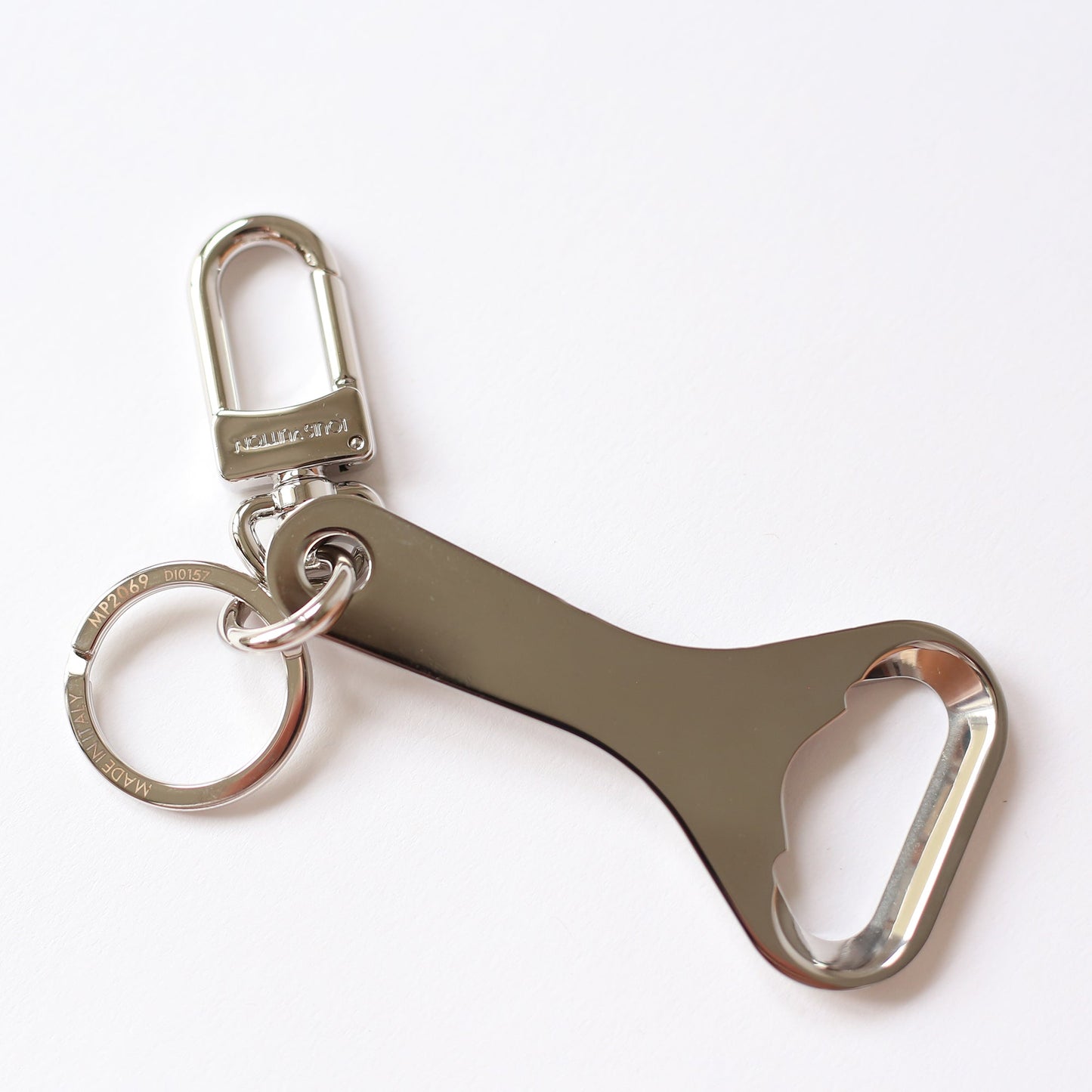 Louis Vuitton | Supreme Bottle Opener | Polished Silver Crossbody