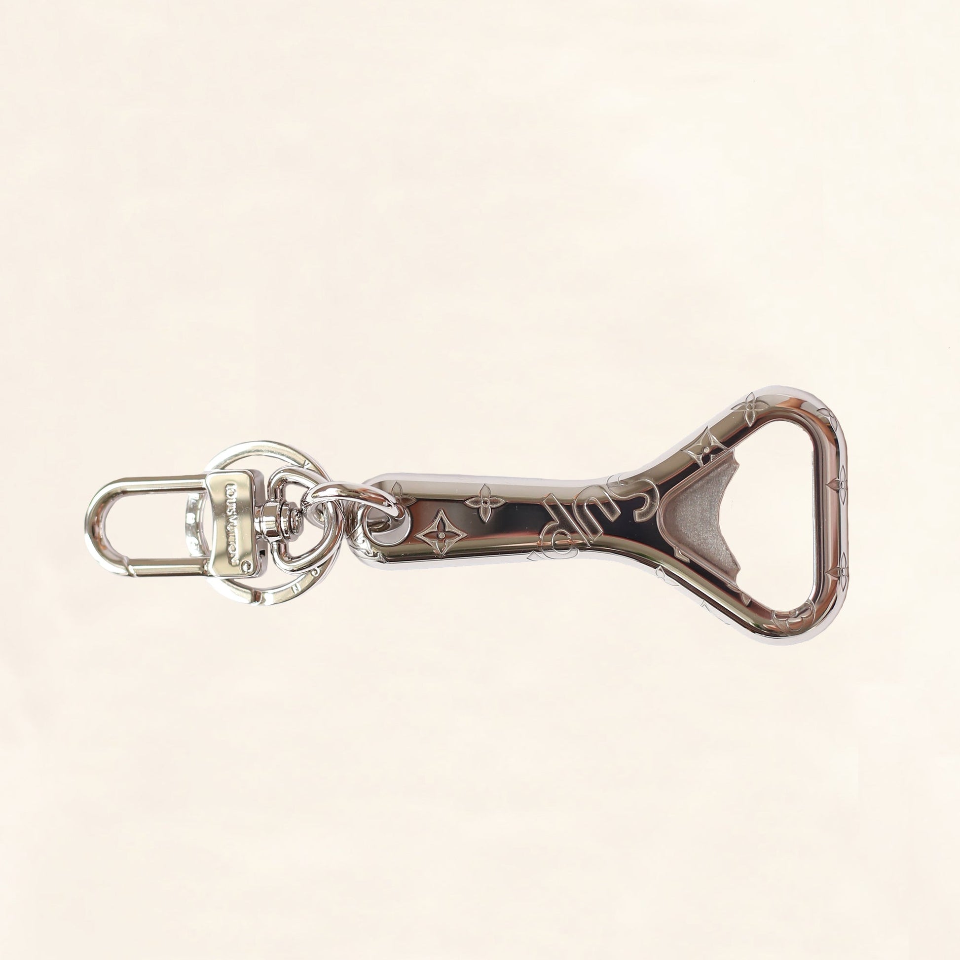 Louis Vuitton | Supreme Bottle Opener | Polished Silver Crossbody