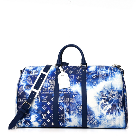 Louis Vuitton Bandana Keepall Bandouliere 50B Crossbody
