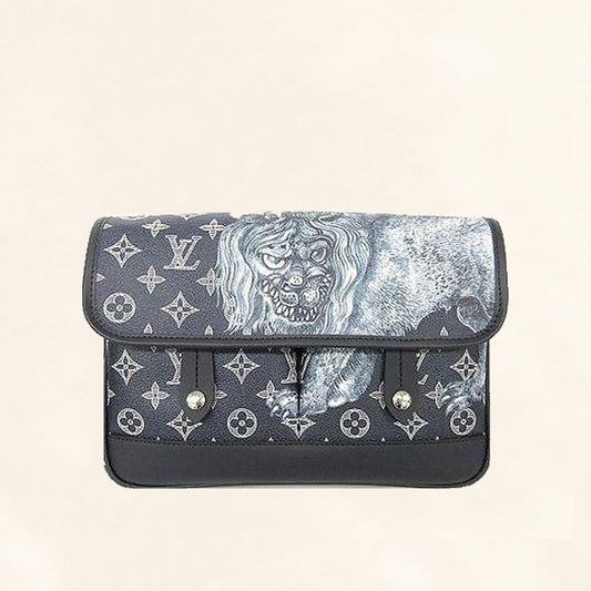 Louis Vuitton | Chapman Brothers Lion Messenger Bag