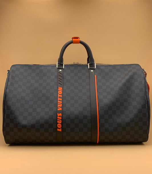 Louis Vuitton | Damier Cobalt Race Keepall Bandouliere 55 Crossbody