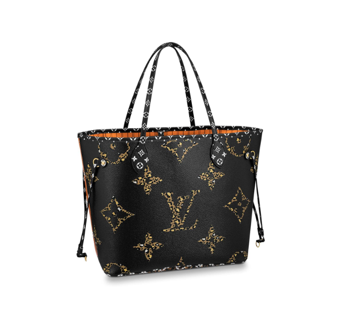 Louis Vuitton | Giant Jungle Monogram Neverfull Black Tote
