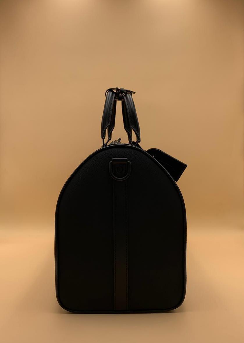 Louis Vuitton | Keepall Bandouliere 50 Black Taiga Rainbow Cross Crossbody