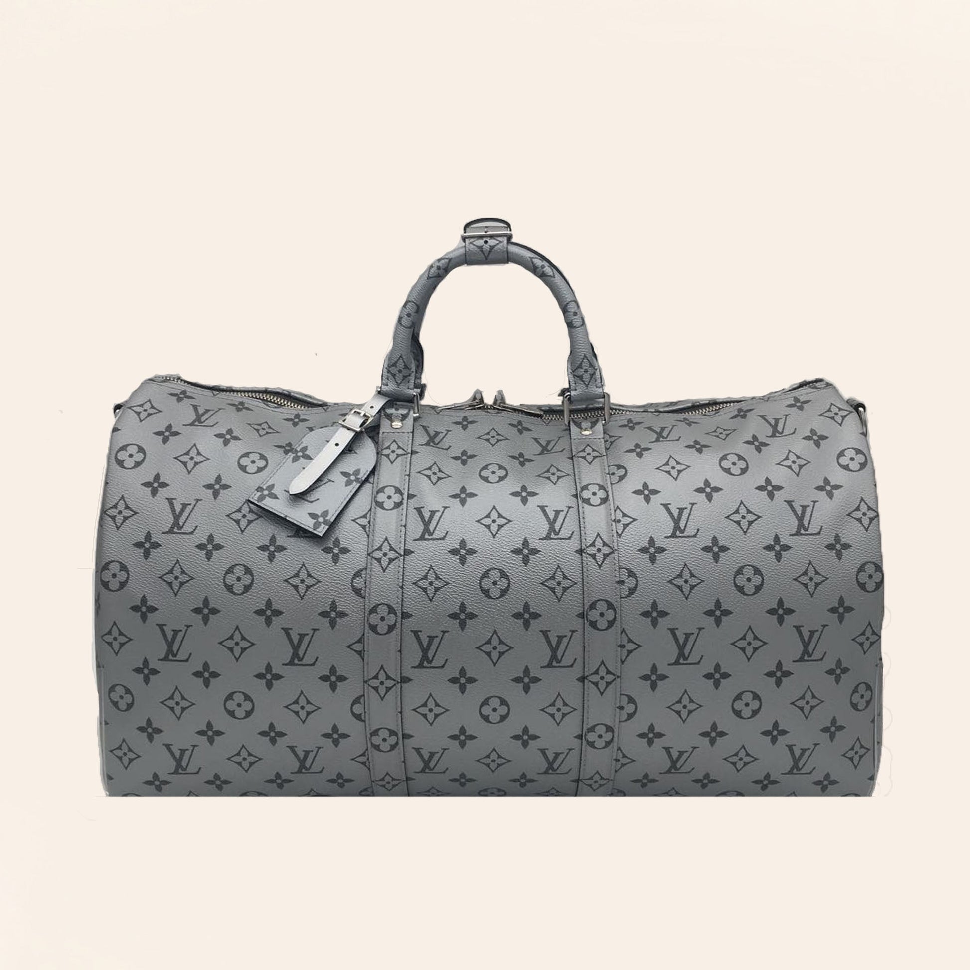 Louis Vuitton | Keepall Bandouliere 50 Metallic Silver Crossbody