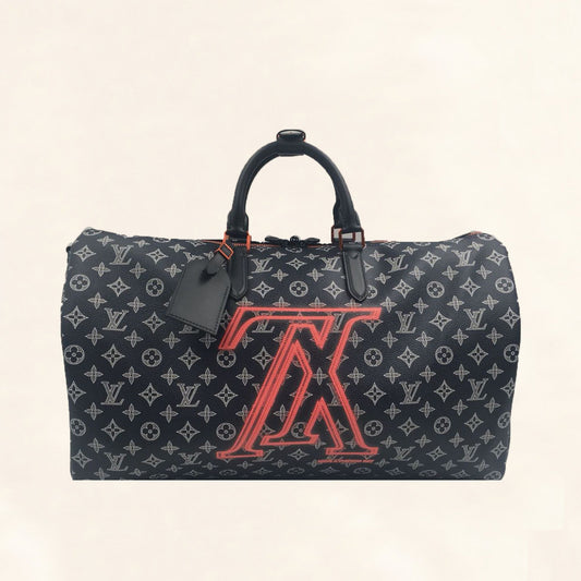 Louis Vuitton | Keepall Bandouliere Monogram 50 Upside Down Crossbody