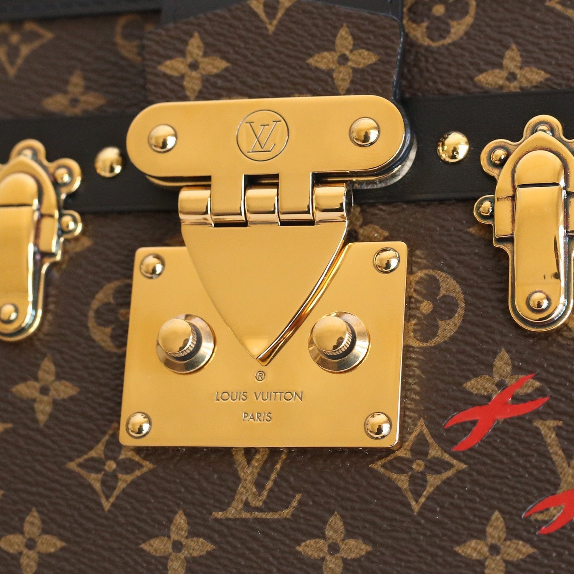Louis Vuitton Monogram Canvas Petite Malle Crossbody