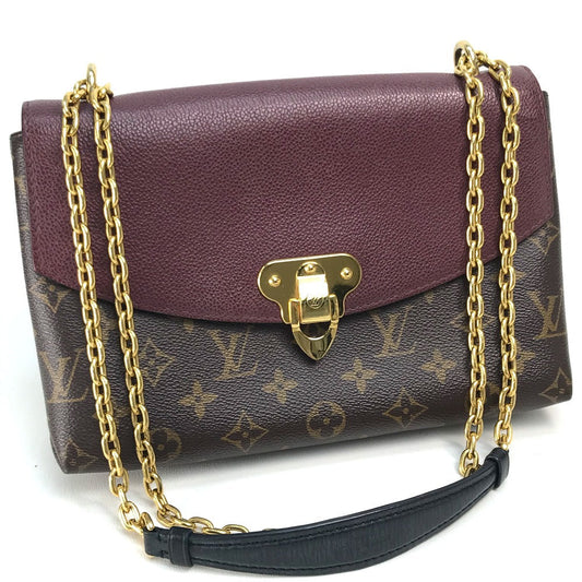 LOUIS VUITTON Shoulder Bag Monogram canvas, leather Brown Monogram Sun Praseed Women