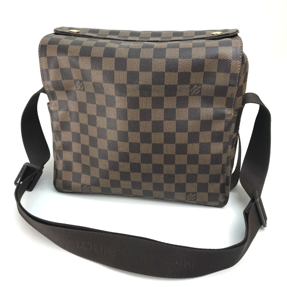 LOUIS VUITTON Shoulder Bag Damier canvas Brown bag messenger bag Damier Naviglio mens(Unisex)