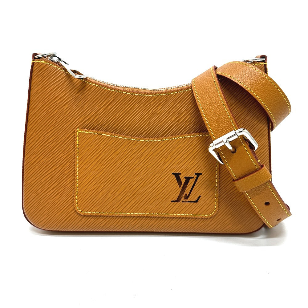 LOUIS VUITTON Shoulder Bag Epi Leather Brown epi monogram Marel