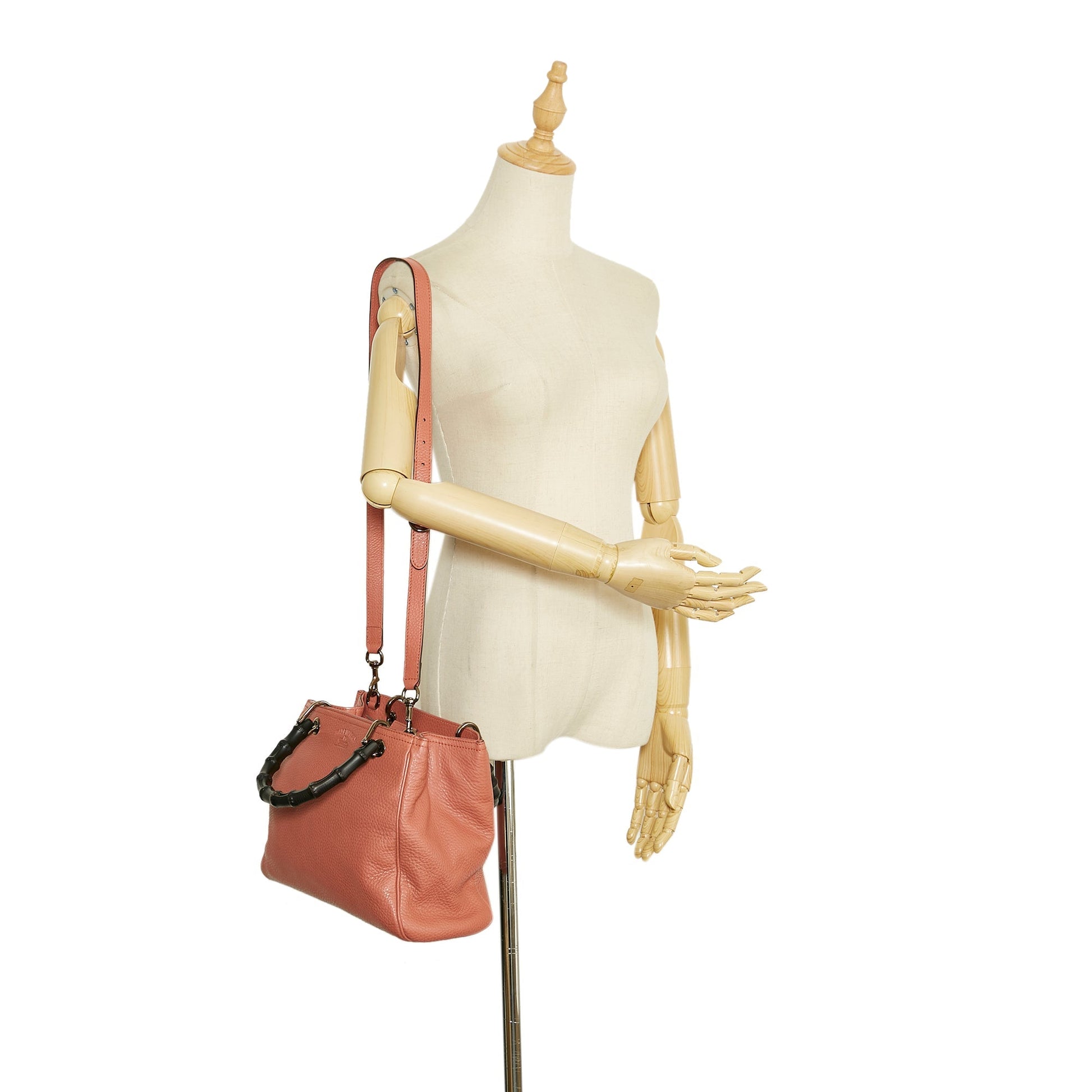 Gucci Leather Top Handle Tote