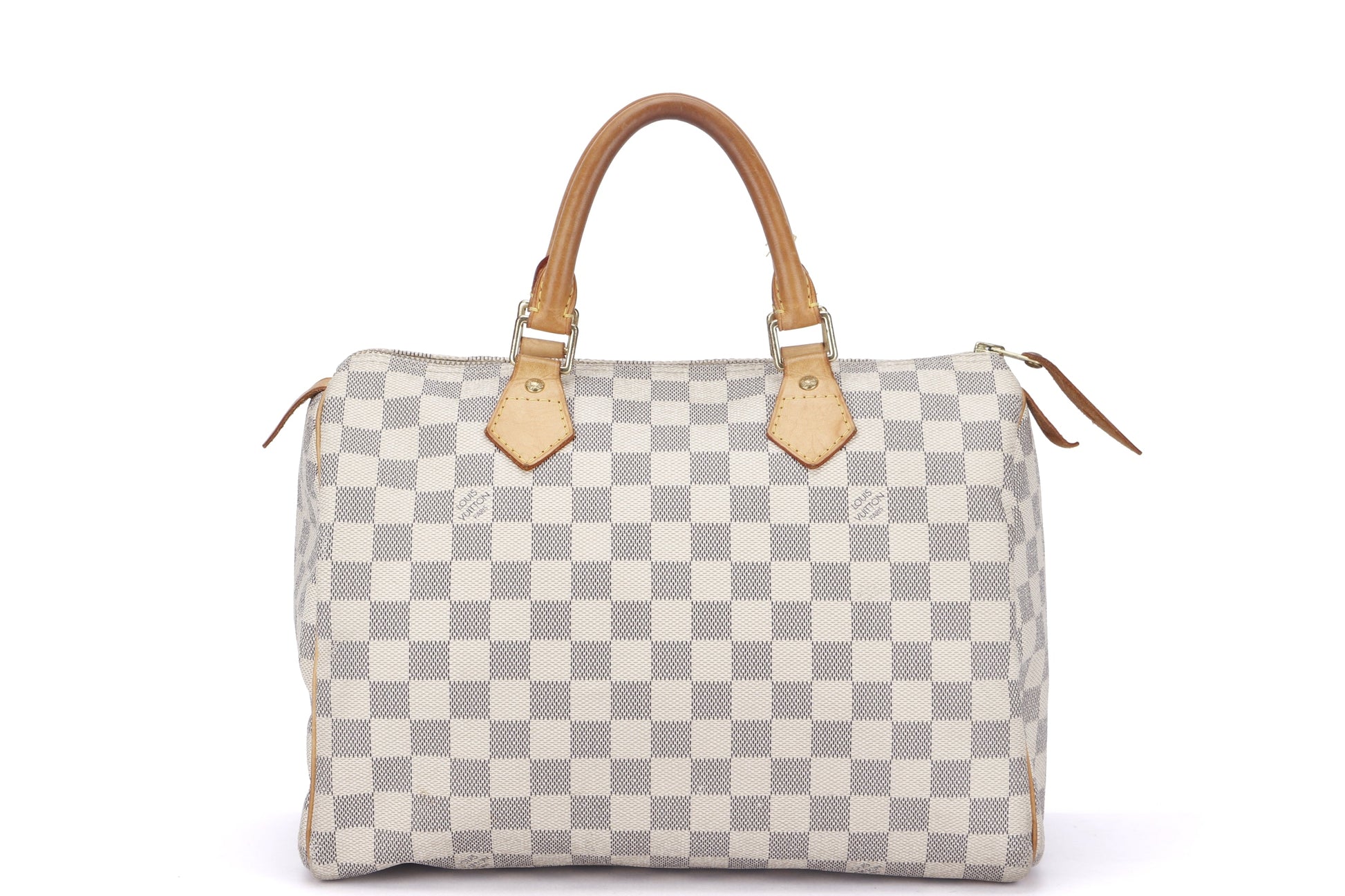 LOUIS VUITTON CM ( ) DAMIER AZUR CANVAS, NO DUST COVER Handbag