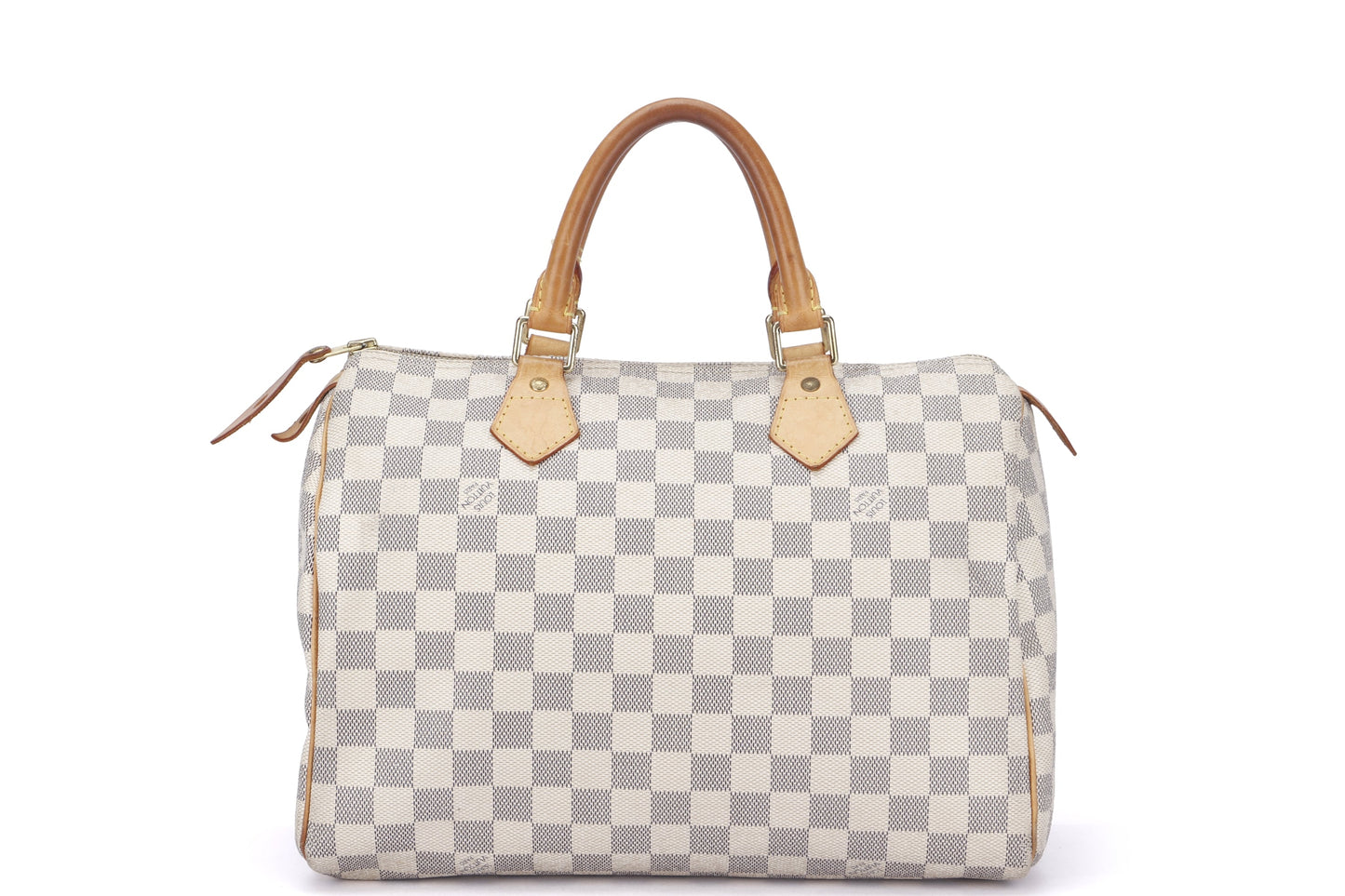 LOUIS VUITTON CM ( ) DAMIER AZUR CANVAS, NO DUST COVER Handbag
