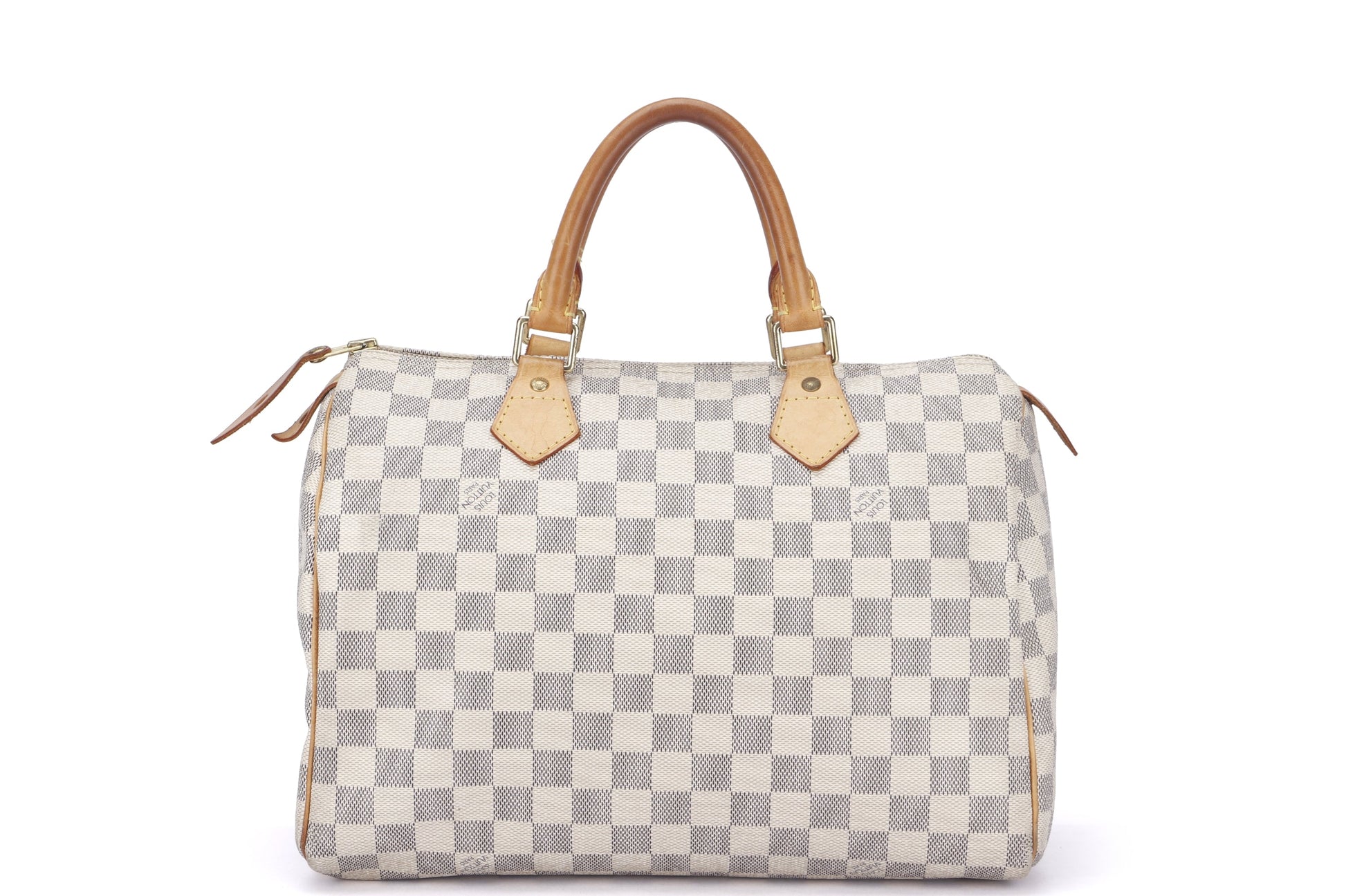 LOUIS VUITTON CM ( ) DAMIER AZUR CANVAS, NO DUST COVER Handbag