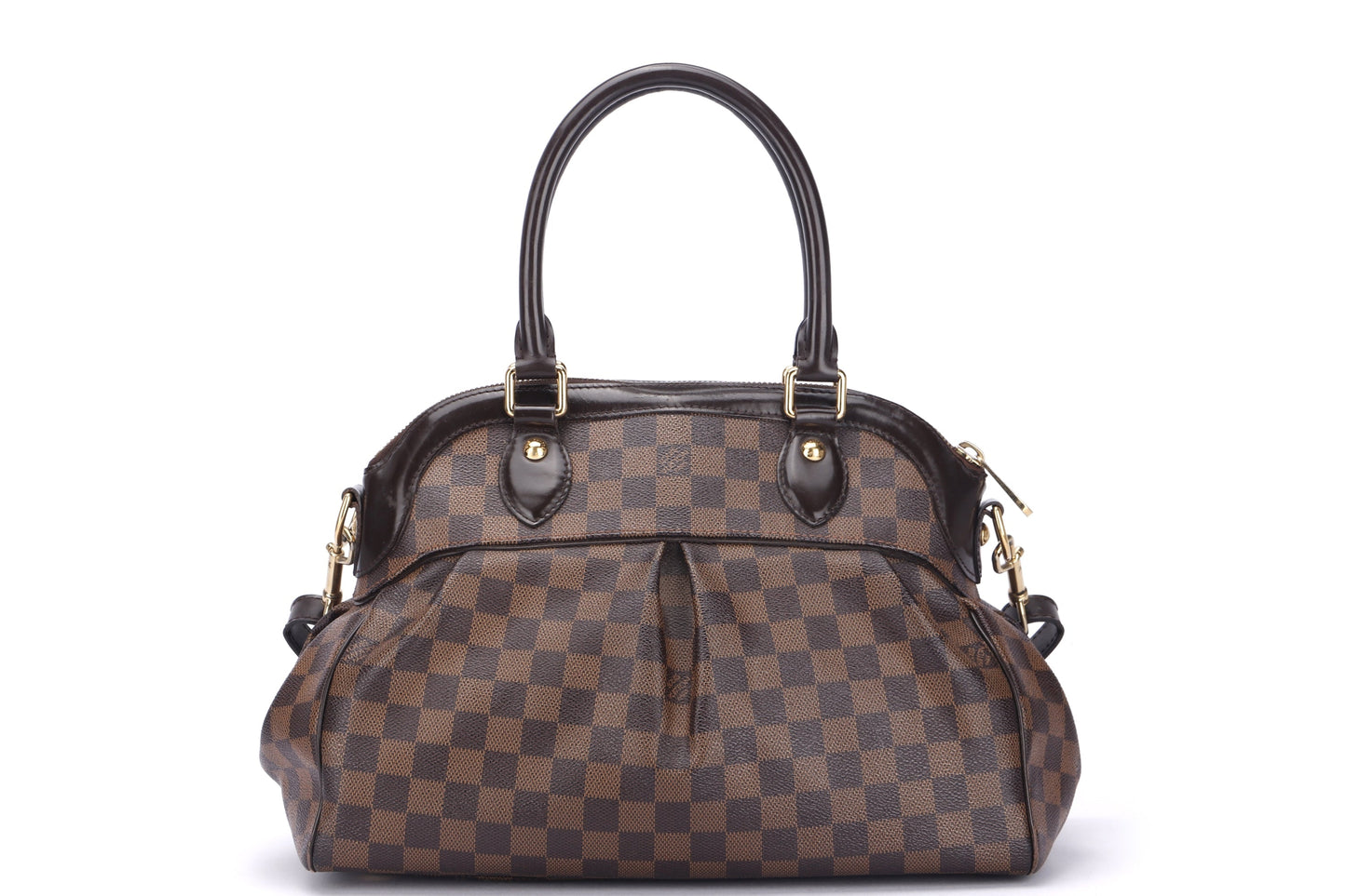 LOUIS VUITTON TREVI ( ) PM SIZE, DAMIER ÉBÈNE CANVAS, WITH STRAP, NO DUST COVER Handbag