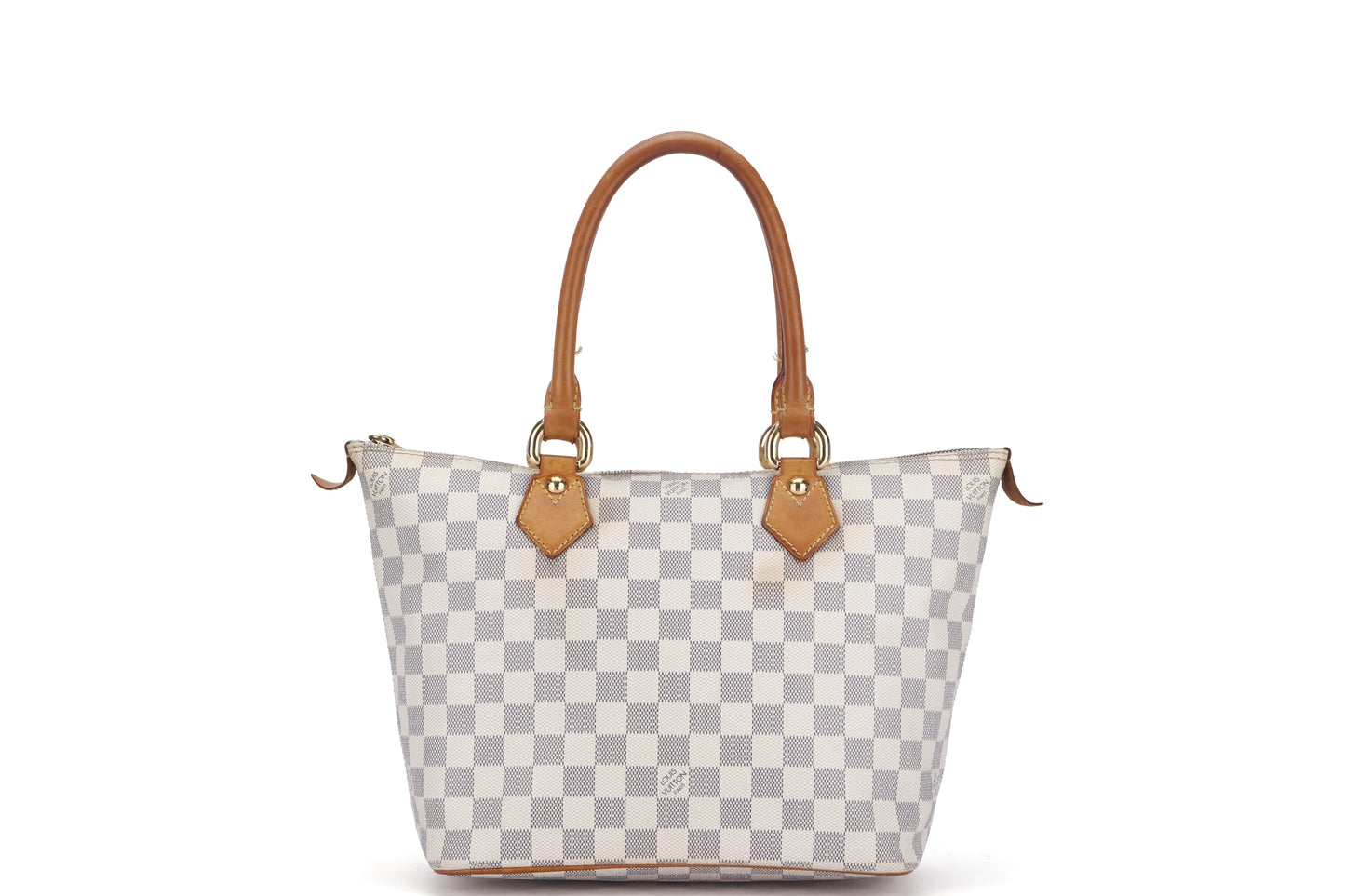 LOUIS VUITTON SALEYA ( ) PM SIZE DAMIER AZUR CANVAS, NO DUST COVER Handbag