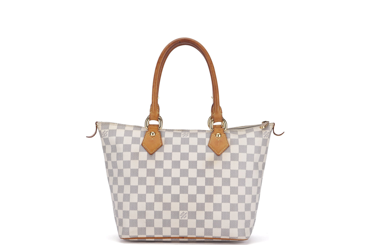 LOUIS VUITTON SALEYA ( ) PM SIZE DAMIER AZUR CANVAS, NO DUST COVER Handbag