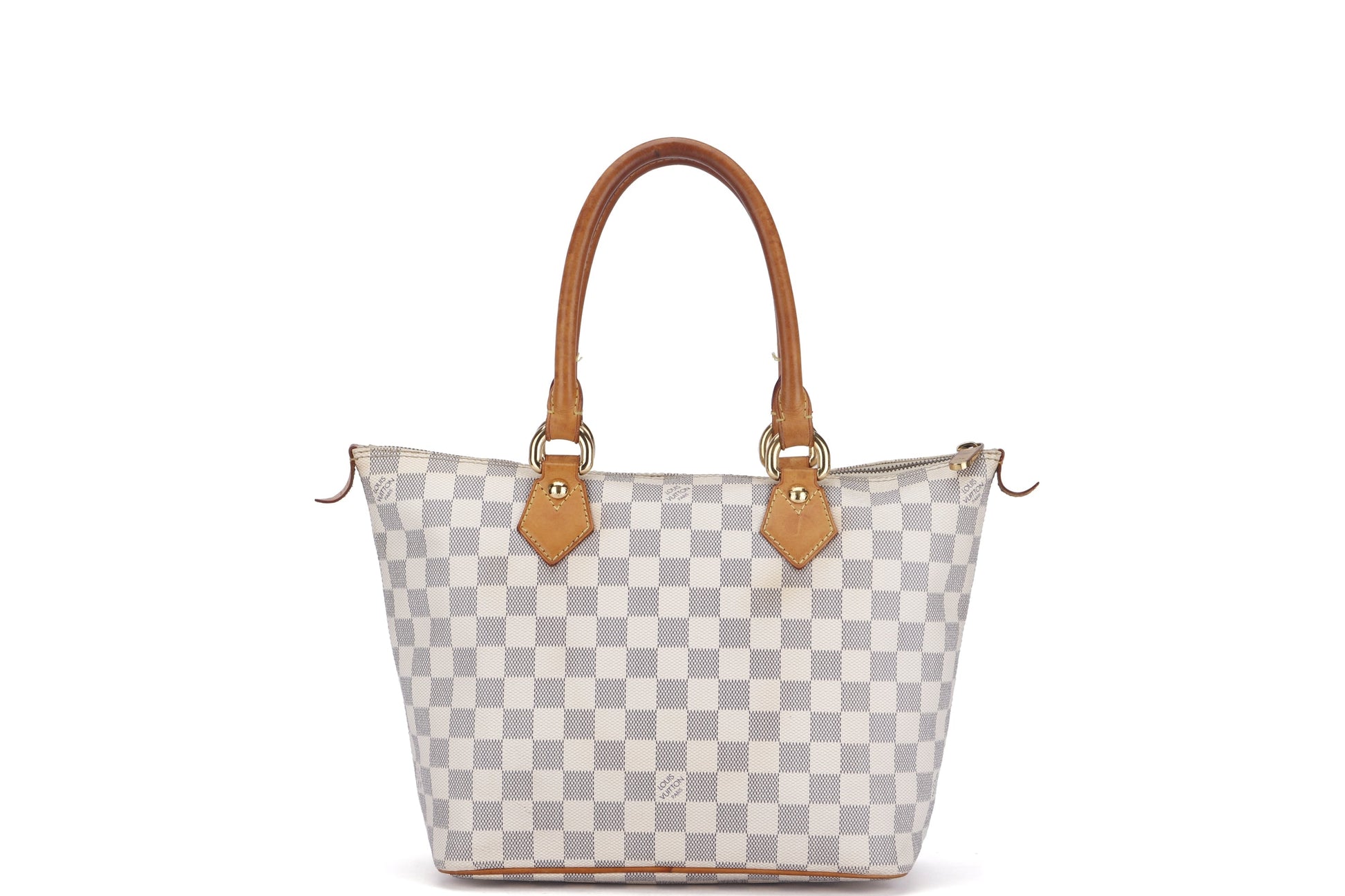 LOUIS VUITTON SALEYA ( ) PM SIZE DAMIER AZUR CANVAS, NO DUST COVER Handbag