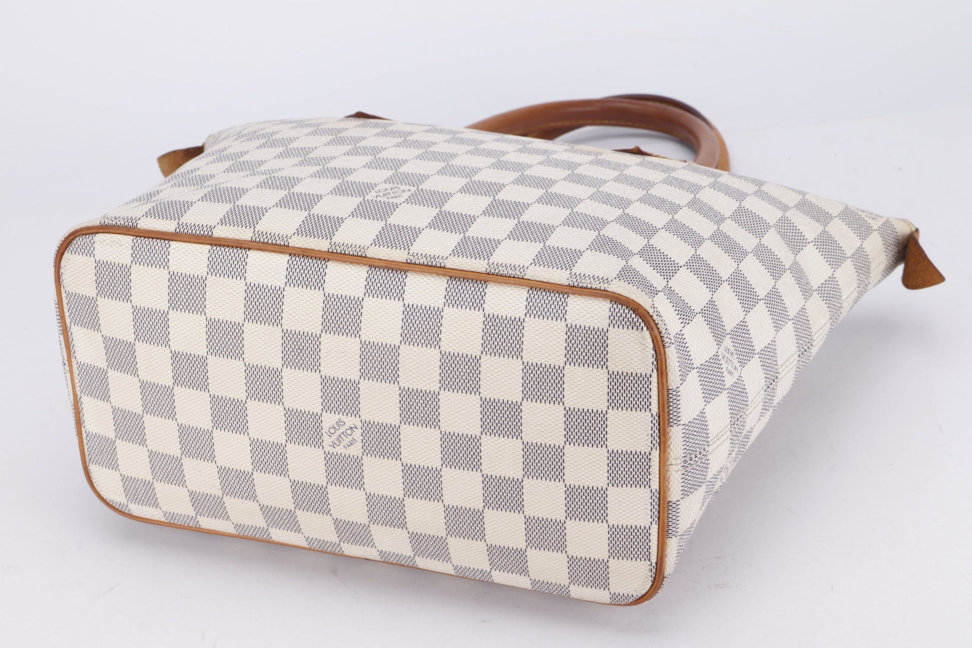 LOUIS VUITTON SALEYA ( ) PM SIZE DAMIER AZUR CANVAS, NO DUST COVER Handbag