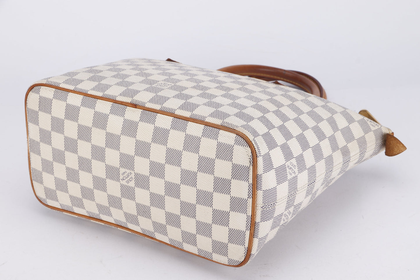 LOUIS VUITTON SALEYA ( ) PM SIZE DAMIER AZUR CANVAS, NO DUST COVER Handbag