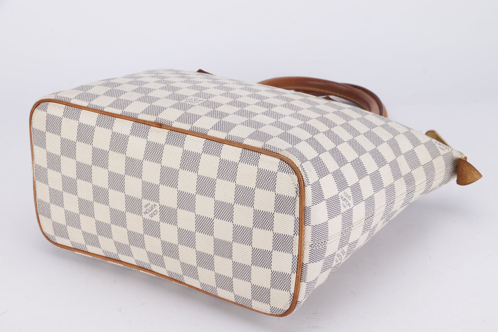 LOUIS VUITTON SALEYA ( ) PM SIZE DAMIER AZUR CANVAS, NO DUST COVER Handbag